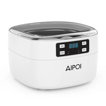 AIPOI 750 мл Ультразвуковой Очиститель ювелирных изделий, часов, очков, колец, Ультразвуковая машина для чистки Ванной, Бытовая техника