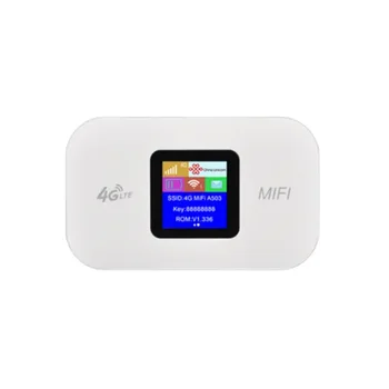4G Lte Маршрутизатор Беспроводной WiFi Портативный Модем Мини-Точка доступа на открытом воздухе Карманный Mifi 150 Мбит/с Слот для sim-карты 3000 мАч