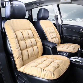 Для Volkswagen Tiguan MK1 MK2 2010 2015 2016 2018 2020 2022 Коврик Для переднего сиденья Автомобиля, Осенне-Зимняя теплая Плюшевая подушка Автокресла