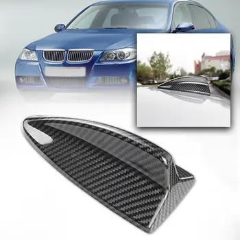 Накладка для антенны в виде акульего плавника из настоящего углеродного волокна, декор, подходит для BMW 3 серии M3 E90 E92