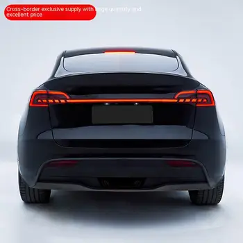 Модель 3 /Y Полноразмерный задний фонарь со светодиодной подсветкой заднего хода/дальнего света для Tesla, Задние тормозные огни и указатели поворота 2016-2023