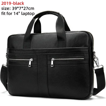 Мужские портфели, сумка, мужская кожаная сумка для ноутбука для документов, Мужские офисные портативные сумки через плечо для мужчин, деловые сумки 8523