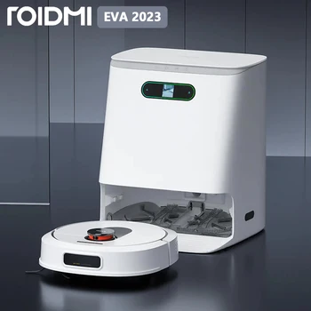 ROIDMI EVA 2023 Новая модель Самоочищающегося робота-подметальщика/Уборка и пылесос 2 в 1/Полностью автоматическая