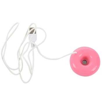 Розовый пончик увлажнитель USB офисный настольный мини-увлажнитель портативный креативный очиститель воздуха Розовый