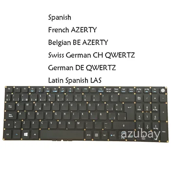 Клавиатура для ноутбука Acer As A315-21G A315-31 A315-51 A315-52 A515-41G A515-51 A515-51G A517-51 BE FR SW GR LAS SP AZERTY QWERTY