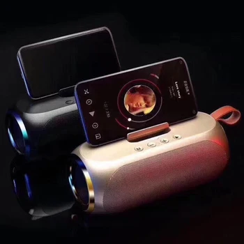 Беспроводной Динамик Bluetooth с Высокой Громкостью Наружного 3D Объемного Звучания, Домашний Стереофонический Сабвуфер, Мобильная подставка и Динамик Радио