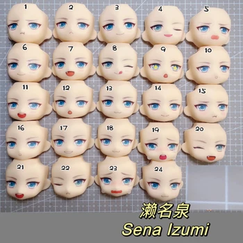 Sena Izumi Ob11 Face Ensemble Stars GSC, Наклейка для Воды с лицом Глиняного Человека, Аксессуары для кукол ручной работы
