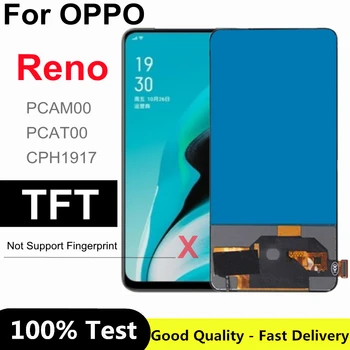 TFT Черный 6,4 дюймов Для Oppo Reno ЖК-дисплей с Сенсорным экраном, Дигитайзер в Сборе, Замена для OPPO RENO PCAT00 PCAM00 CPH1917