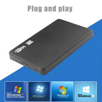 Чехол для жесткого диска 2,5-дюймовый адаптер SATA к USB 3.0, коробка для жесткого диска, Внешний корпус USB 3.0, Жесткий диск SSD, жесткий диск для мобильных устройств