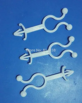 Wkooa T5314 Белый пластиковый нейлоновый держатель для проволоки, защелкивающиеся втулки, крепление для проволоки, твист-галстук