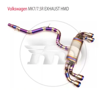 HMD Клапан Выхлопной системы из Титанового Сплава Catbak для Volkswagen Golf MK7R MK7.5R Автомобильные Аксессуары Авто Запасные Части