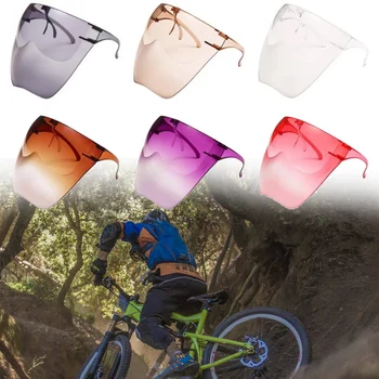 Совершенно новый Велоспорт Велоспорт Щит Полный щит Велосипедные Очки Велосипедные очки Покрытие Велосипедные защитные градиентного цвета