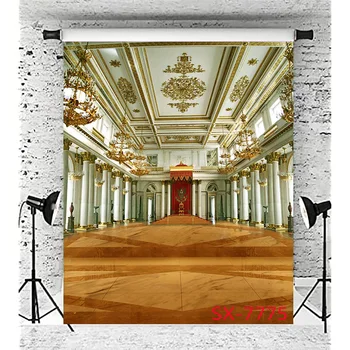 Дворцовый Европейский Стиль, ретро Классические фоны для фотосъемки, реквизит, Художественный Замок, Архитектура, Студийный фон DYL-04