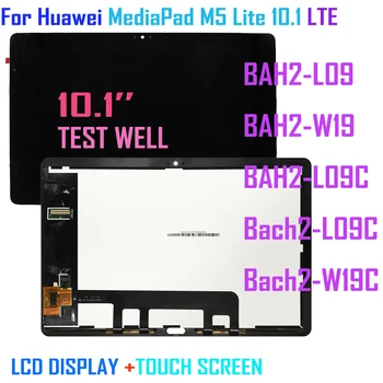 Новый Для Huawei MediaPad M5 Lite 10,1 LTE 10 BAH2-L09 BAH2-W19 BAH2-L09C Bach2-L09C Bach2-W19C ЖК-дисплей с сенсорным экраном В Сборе