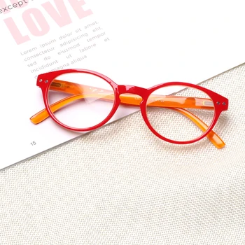 Мужские и женские очки Turezing в красно-оранжевой прямоугольной пластиковой оправе с металлическим шарниром, выписанные по рецепту, легкие очки для чтения высокой четкости