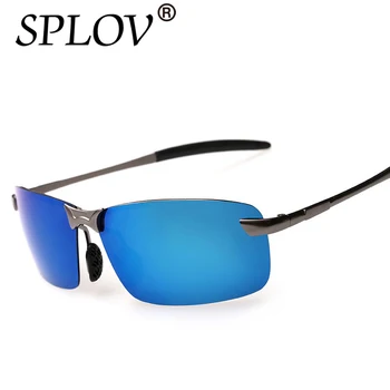 Новые Поляризованные Солнцезащитные очки Для мужчин, Зеркало для вождения, Мужские Солнцезащитные очки, Аксессуары для очков, gafas de sol
