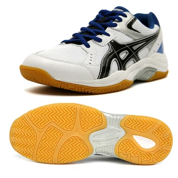 Новая Профессиональная волейбольная обувь Для мужчин и женщин, Большие Размеры 36-46, Легкие кроссовки для бадминтона, нескользящие волейбольные кроссовки