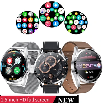 2023 Новые Деловые Мужские Смарт-часы Спортивные с NFC Контролем Доступа Smartwatch Bluetooth Call Clock для Ulefone Armor 12 5G Armor 11T
